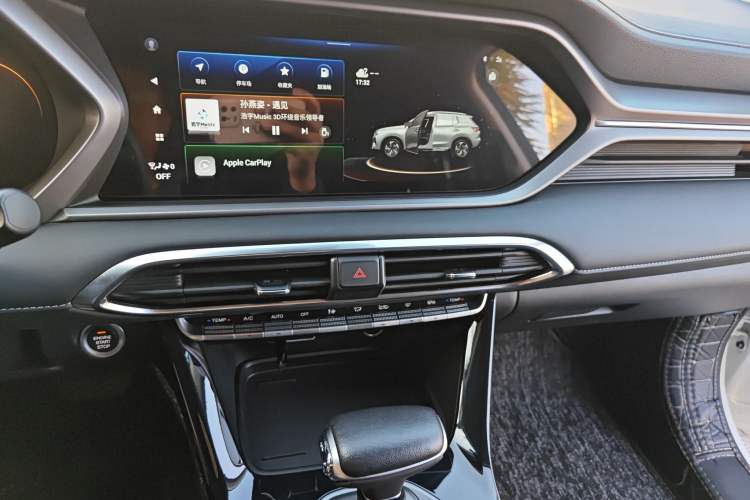 Used GAC Trumpchi GS4 2022 270T Automatic Smart Drive Technology Edition (Upgraded Version) Audio And AC Panel