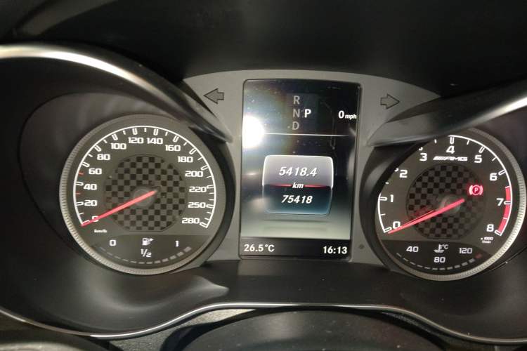 Used Mercedes-Benz GLC Coupe AMG 2017 AMG GLC 43 4MATIC Coupe SUV Instrument Cluster