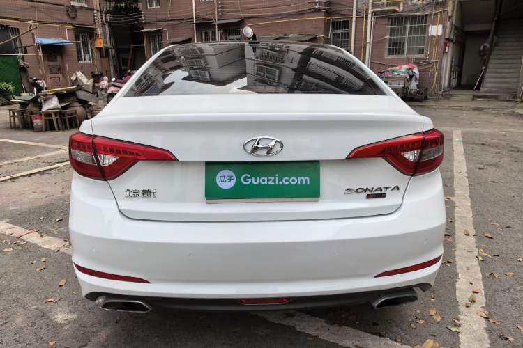 Used Hyundai Sonata 2015 1.6T GLX Advanced Model Rear