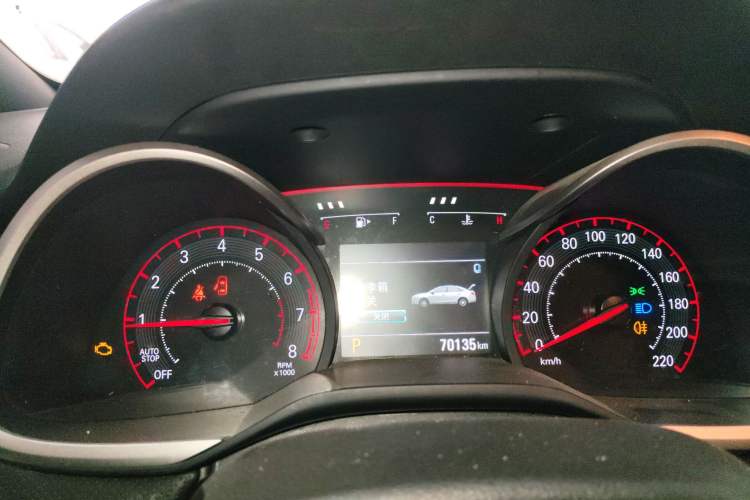 Used Chevrolet Monza 2019 RS 330T Automatic Comfort Edition China VI Standard Instrument Cluster