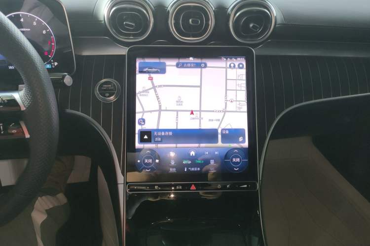 Used Mercedes-Benz C-Class 2023 Restyled C 260 L Night Edition Sports Version Audio And AC Panel