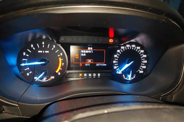 Used Ford Mondeo 2018 EcoBoost 180 Smart Control Fashion Model China V Standard Instrument Cluster