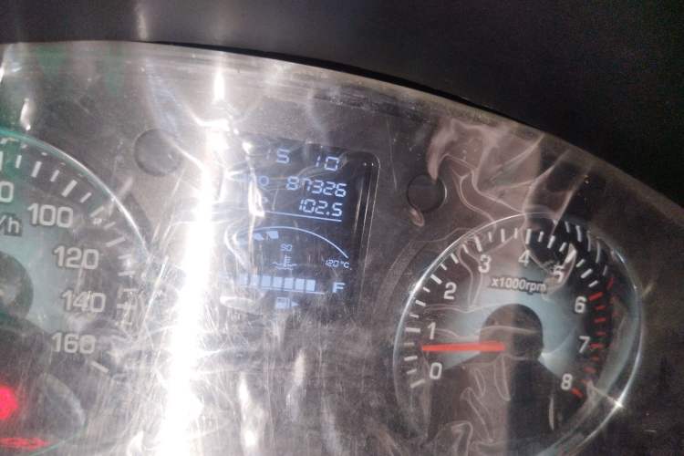 Used Jinbei New Hiace X30L 2018 1.5L Business Edition DLCG14 Odometer Close Up