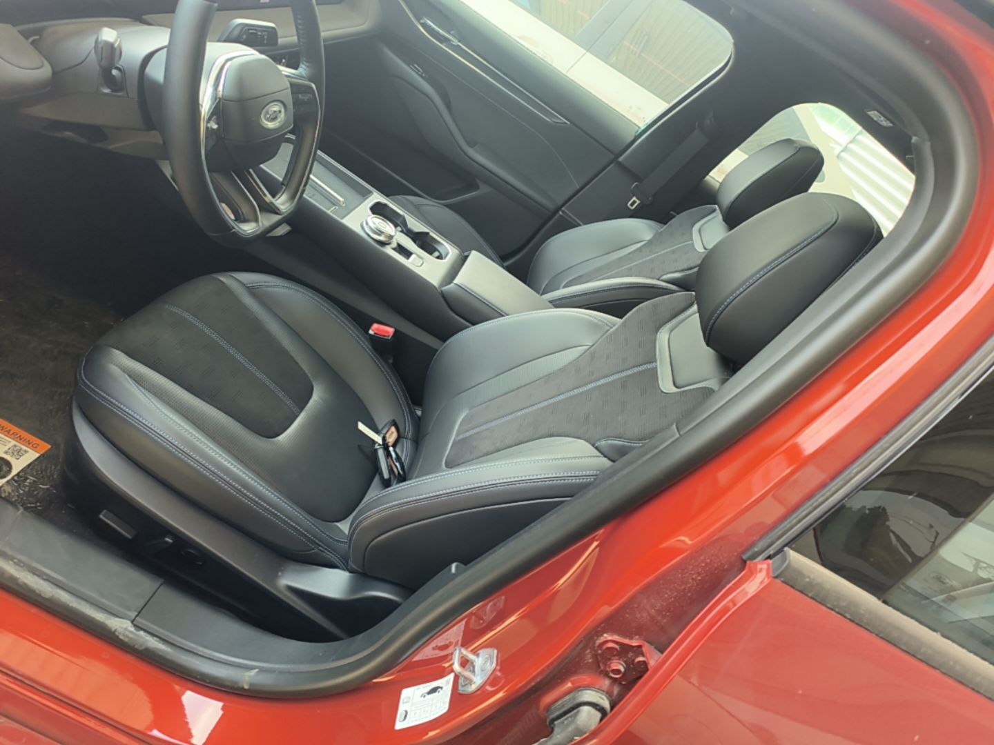 Avant de la voiture