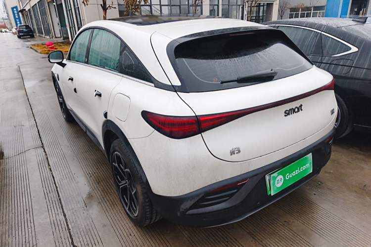 Used smart #3 2024 Dynamic Standard Edition Rear Left 45 Deg