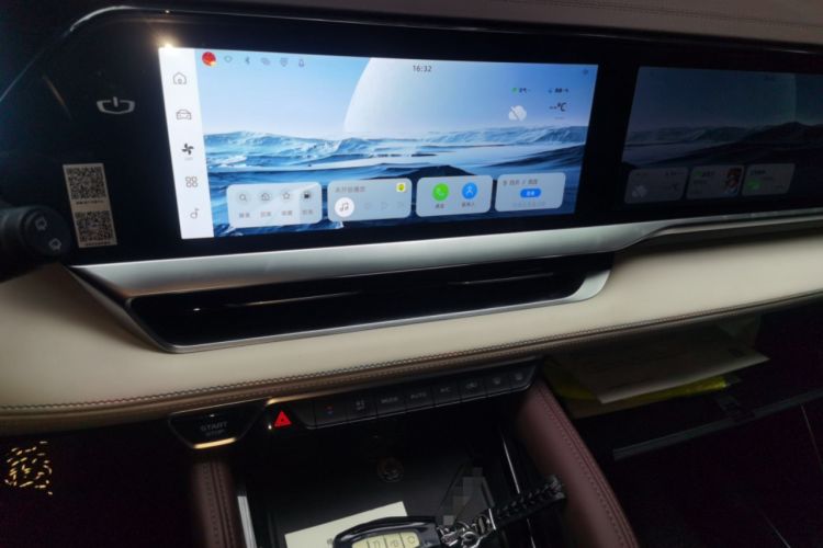 Used Geely Auto Monjaro L 2021 2.0TD DCT EVO Two-Wheel Drive Prestige Version Audio And AC Panel