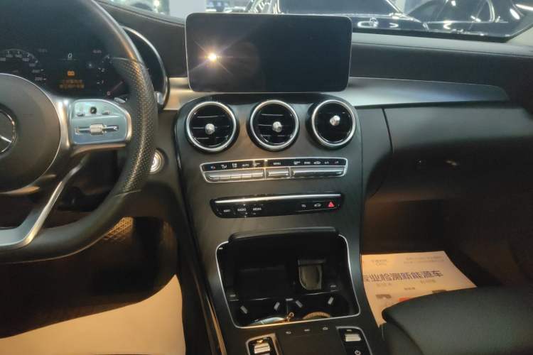 Used Mercedes-Benz C-Class 2021 C 200 L Fashion Edition Sport Version Audio And AC Panel