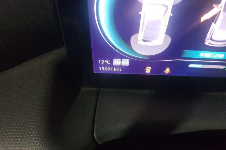 Used Leapmotor T03 2021 400 Comfort Edition Odometer Close Up