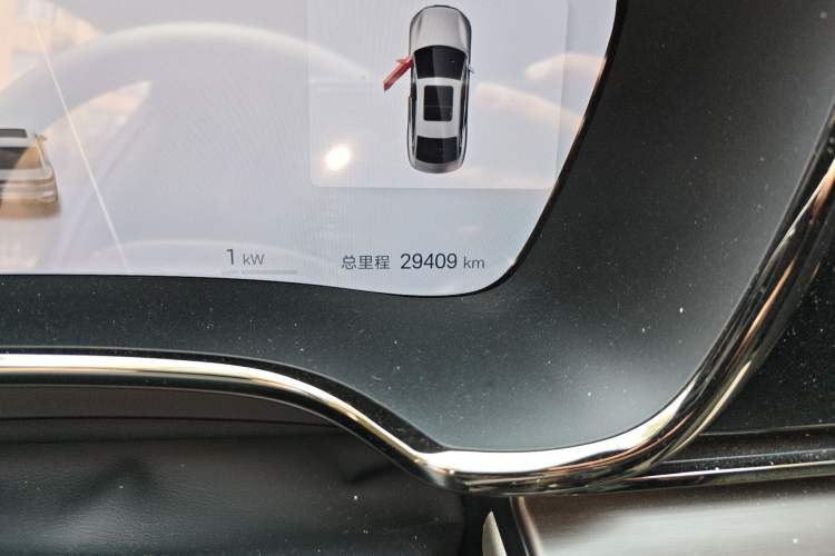 Used BYD Han 2025 DM-i 125KM Prestige Model Odometer Close Up