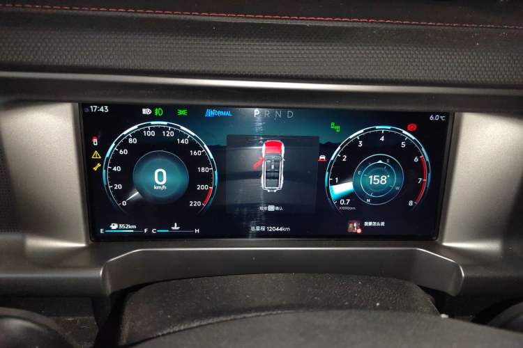 Used JETOUR Traveler 2023 2.0T All-Wheel-Drive CrossPRO Instrument Cluster