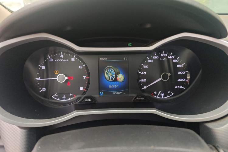 Used Geely Auto Emgrand GL 2018 1.4T Manual Elite Smart Connectivity Version Instrument Cluster