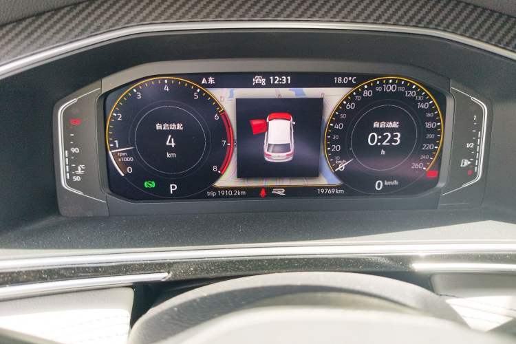 Used Volkswagen Tiguan L 2022 330TSI Automatic Two-Wheel Drive R-Line Enhanced Edition Instrument Cluster