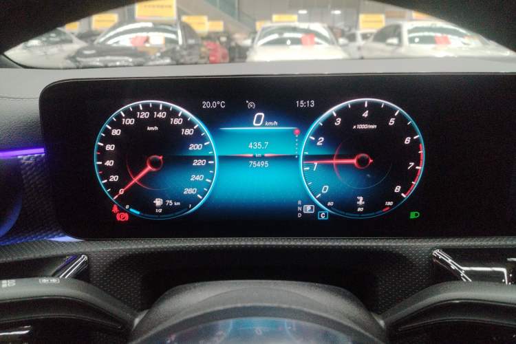 Used Mercedes-Benz A-Class 2021 A 200 L Sport Sedan Fashion Model Instrument Cluster