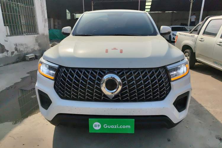 Used Great Wall Poer 2023 2.0T Commercial Version Automatic Diesel 4x4 Elite Long-Box GW4D20M
