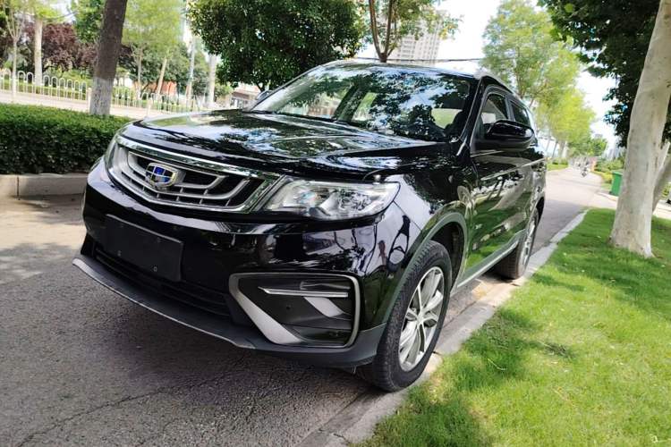 Used Geely Auto Emgrand X7 Sport 2018 1.8TD Automatic Two-Wheel Drive Smart Connect 4G Internet Edition