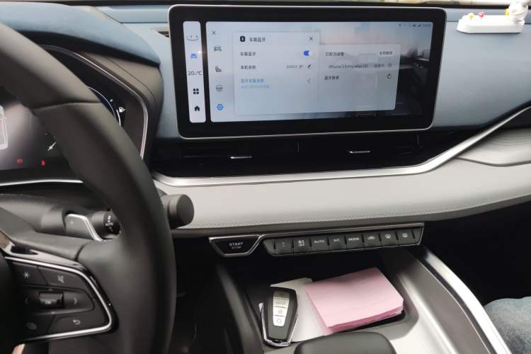 Used Geely Auto Preface 2023 2.0TD Prestige Version Audio And AC Panel