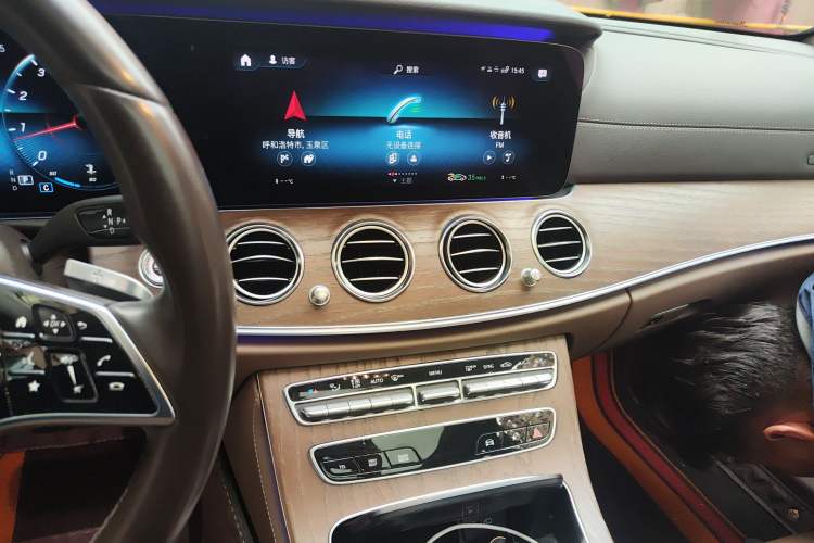 Used Mercedes-Benz E-Class 2021 Facelift E 300 L Stylish Edition Audio And AC Panel