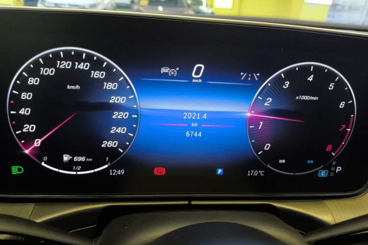 Used Mercedes-Benz C-Class 2024 C 200 L Sport Edition Instrument Cluster