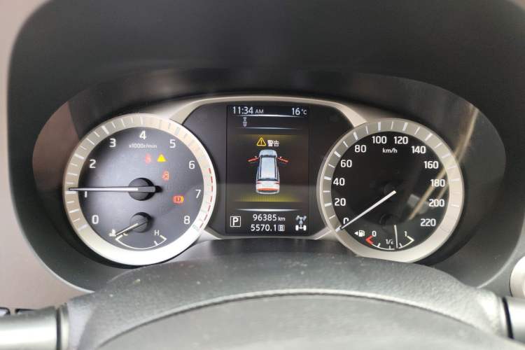 Used Nissan Terra 2020 2.5L XV 4WD Automatic Four-Wheel Drive Flagship Edition Instrument Cluster