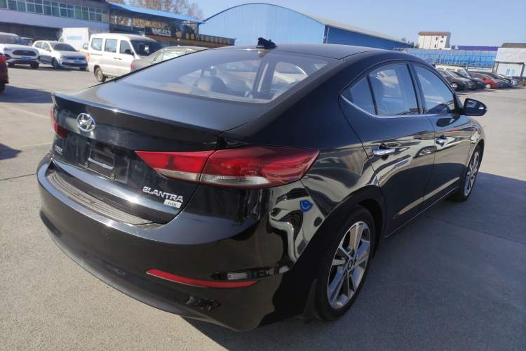 Used Hyundai Elantra (6th Generation / Lingdong) 2016 1.6L Automatic ZhiXuan – Elite Version Rear Right 45 Deg
