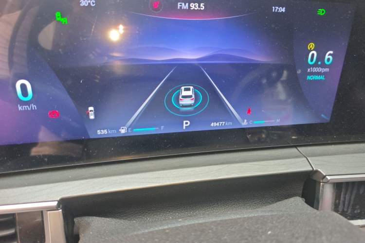 Used Chery Tiggo 8 PRO 2022 390T Four-Wheel Drive Storm Edition 5 Seats Odometer Close Up