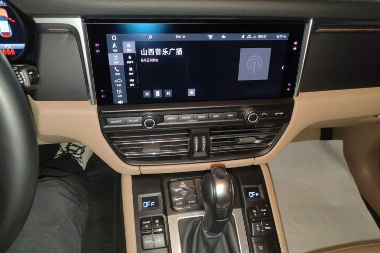 Used Porsche Macan 2021 Macan 2.0T Audio And AC Panel