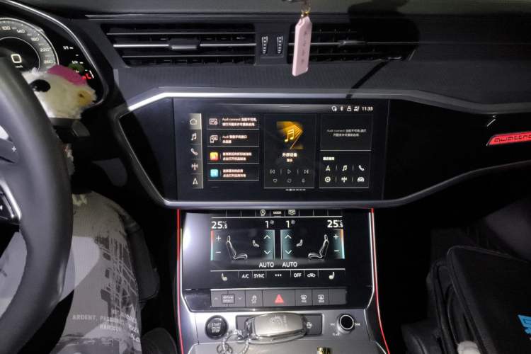 Used Audi A6L 2022 45 TFSI quattro Prestige Elegant Edition Audio And AC Panel