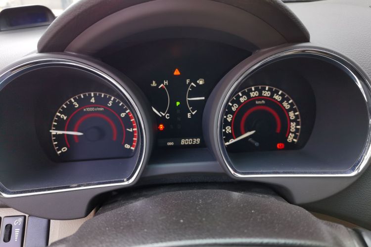 Used Toyota Highlander 2012 2.7L Two-Wheel Drive 7-Seater Luxury Edition Instrument Cluster