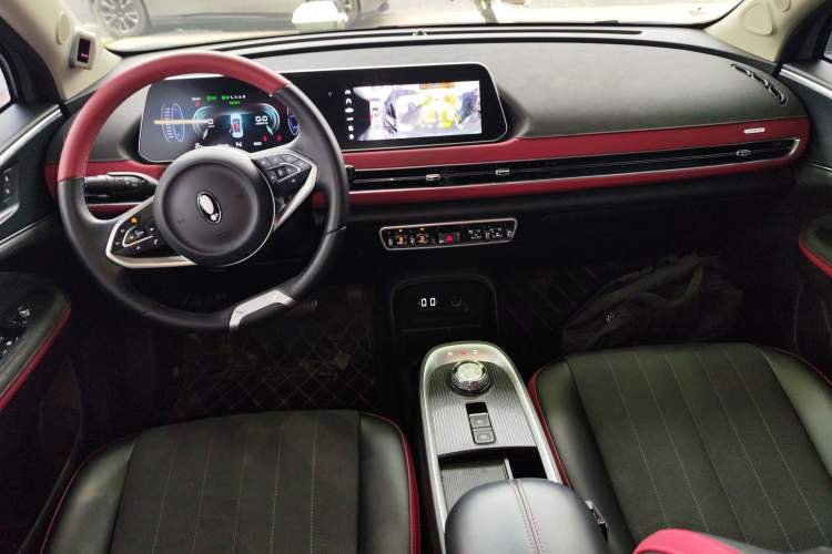 Used ORA Good Cat GT 2022 Mulan Edition 480km Long-Range续航 Center Console