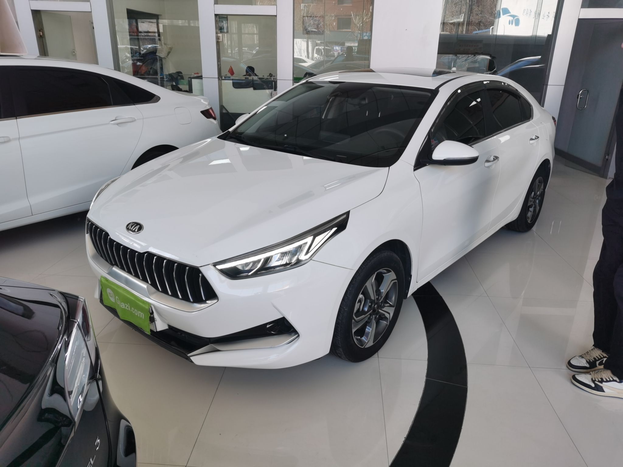 تحت مقدمة السيارة