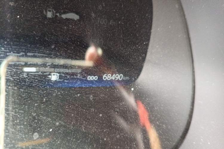 Used Toyota Crown Kluger 2021 2.5L HEV Four-Wheel Drive Premium Edition Odometer Close Up