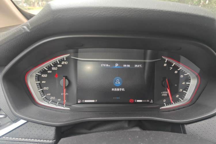 Used SAIC MAXUS G50 2019 1.5T Automatic Luxury Edition China VI Standard Odometer Close Up