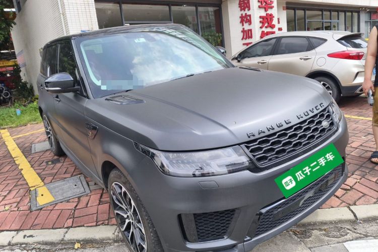 Used Land Rover Range Sport 2022 3.0 L6 YAO Black Edition Front Right 45 Deg