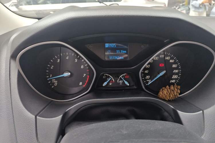 Used Ford Focus 2012 Hatchback 1.6L Automatic Comfort Model Odometer Close Up