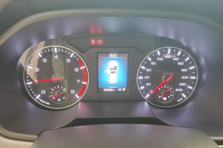Used Haval H6 2019 Sport Edition 1.5T Automatic Two-Wheel Drive Elite Model China VI Instrument Cluster