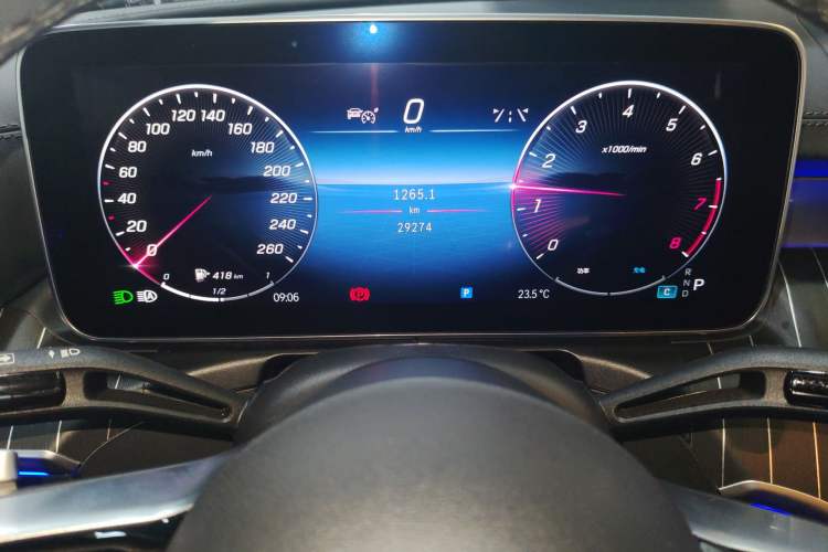 Used Mercedes-Benz C-Class 2023 Restyled C 260 L Night Edition Sports Version Instrument Cluster