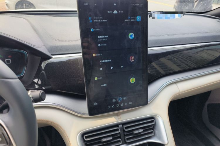 Used BYD Song PLUS New Energy 2021 DM-i 51KM Prestige Model Audio And AC Panel