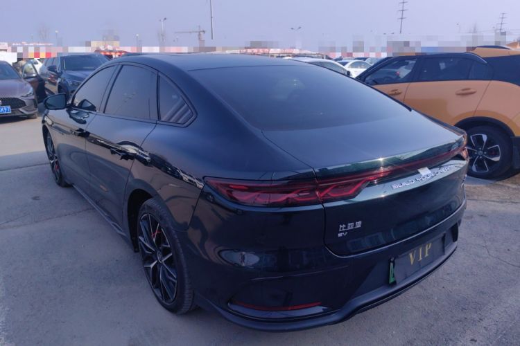 Used BYD Han 2022 EV 610 km All-Wheel-Drive Qianshan Cui Limited Edition
