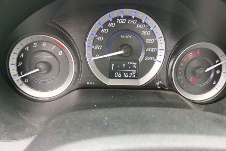 Used Honda City Classic 2012 1.5L Automatic Elite Edition Odometer Close Up