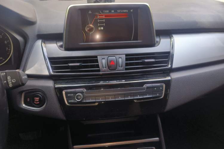 Used BMW 2 Series Active Tourer 2016 218i Fashion Model Audio And AC Panel