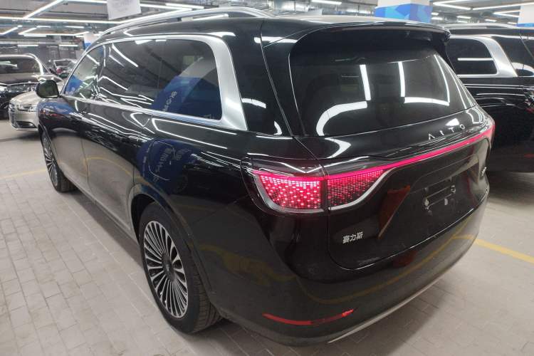 Used Hima AITO M9 2024 Range-Extended Ultra Version 42 kWh 6-Seater Model Rear Left 45 Deg