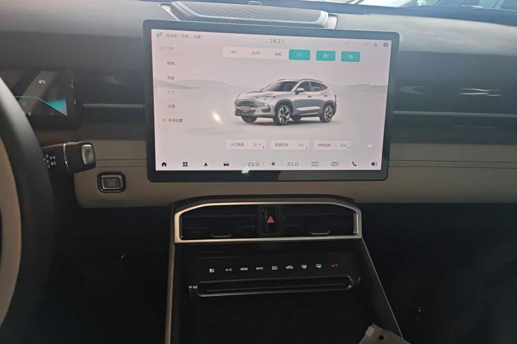 Used JETOUR Dashing 2025 1.5TD DCT Luxury Edition Audio And AC Panel