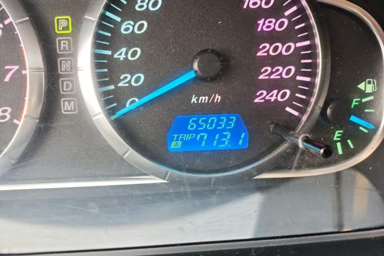 Used Mazda 6 2015 2.0L Automatic Classic Version Odometer Close Up