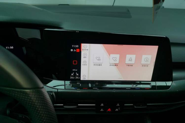 Used Volkswagen Golf GTI 2021 380TSI DSG GTI Audio And AC Panel