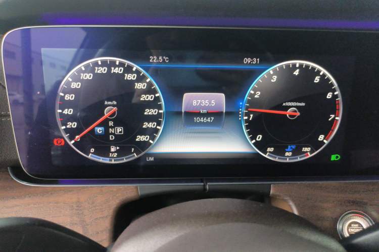 Used Mercedes-Benz E-Class 2020 E 300 L Luxury Model Instrument Cluster