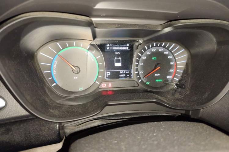 Used GAC Trumpchi GS4 New Energy 2017 1.5L PHEV Deluxe Edition Odometer Close Up