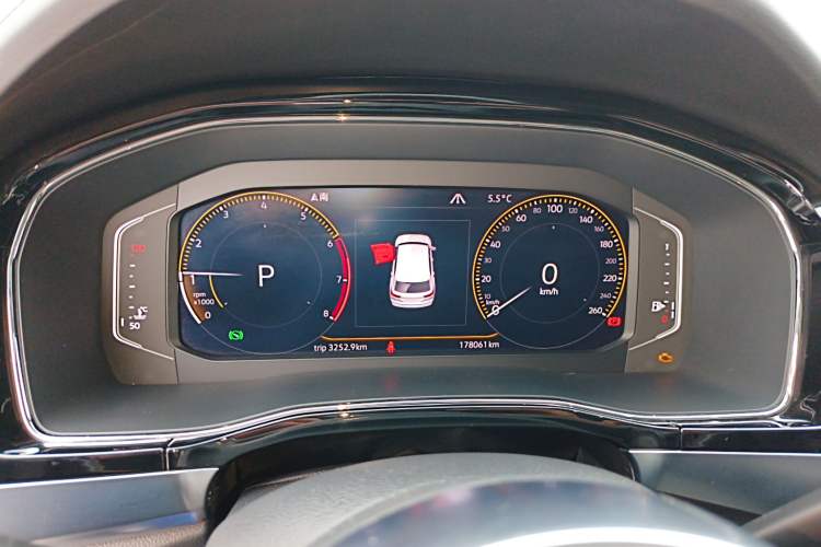 Used Volkswagen Teramont X 2019 380TSI Four-Wheel Drive Prestige Luxury Edition Instrument Cluster