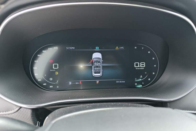 Used Roewe RX5 MAX 2019 300TGI Manual 4G Connect Luxury Edition Instrument Cluster