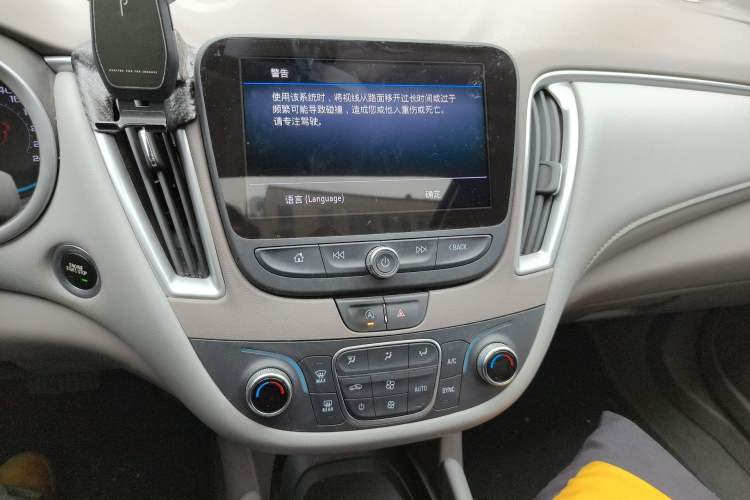 Used Chevrolet Malibu XL 2019 535T CVT Rui Xing Edition Audio And AC Panel