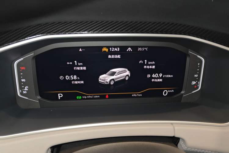 Used Volkswagen Tayron X 2024 330TSI Two-Wheel-Drive Prestige High-Energy Edition Instrument Cluster